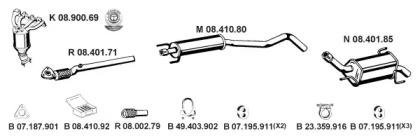 Eberspacher 082506 Schalldaempfer