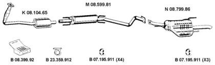 Eberspacher 082521 Schalldaempfer