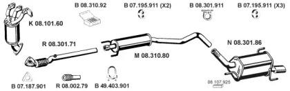 Eberspacher 082541 Schalldaempfer