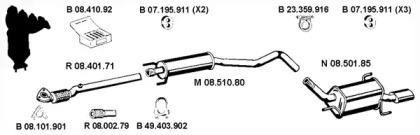 Eberspacher 082547 Schalldaempfer Eberspacher 082547 Schalldaempfer