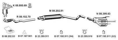 Eberspacher 082556 Schalldaempfer