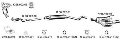 Eberspacher 082564 Schalldaempfer
