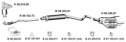 Eberspacher 082568 Schalldaempfer