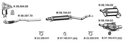 Eberspacher 082577 Schalldaempfer