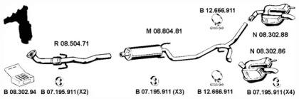 Eberspacher 082606 Schalldaempfer