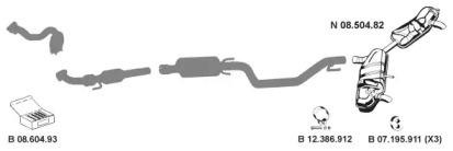 Eberspacher 082614 Schalldaempfer