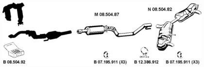 Eberspacher 082618 Schalldaempfer
