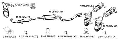 Eberspacher 082622 Schalldaempfer