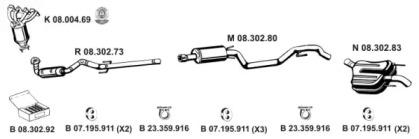 Eberspacher 082683 Schalldaempfer