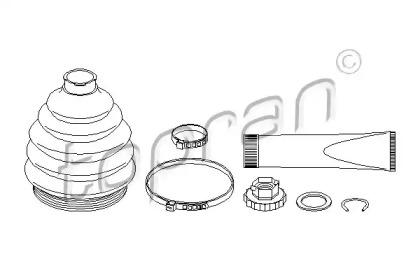 Topran 109 412 Dust boot kit axle joint Topran 109 412 Dust boot kit axle joint