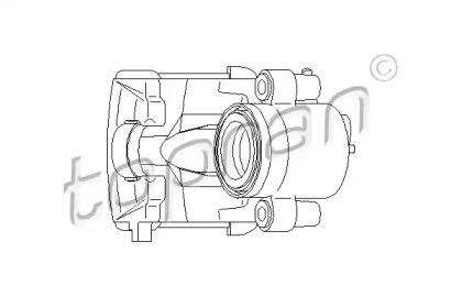 Topran 110 283 Супорт гальмівний Topran 110 283 Супорт гальмівний