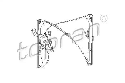 Topran 110 454 Regulator assy door window Topran 110 454 Regulator assy door window
