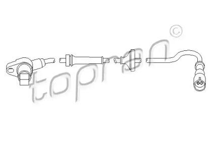 Topran 111 074 ABS sensor Topran 111 074 ABS sensor