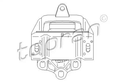 Topran 110 760 Insulator engine mounting Topran 110 760 Insulator engine mounting