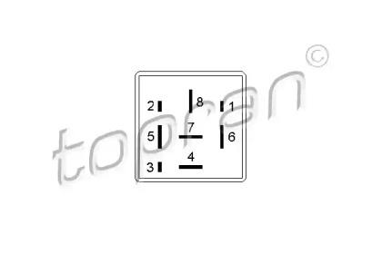 Topran 110 846 Реле багатофункціональне Topran 110 846 Реле багатофункціональне