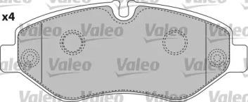Valeo 541734 Brake pads