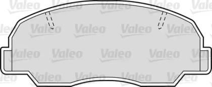 Valeo 551716 Brake pads