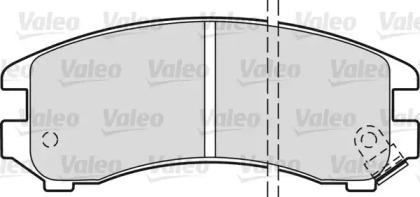 Valeo 551734 Brake pads Valeo 551734 Brake pads