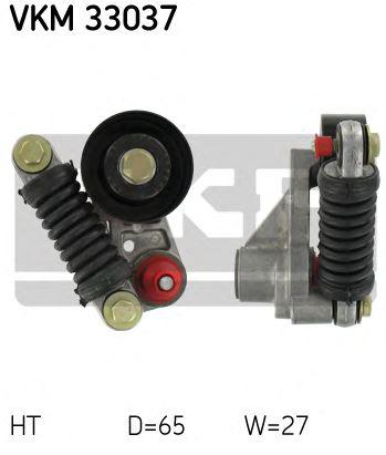 SKF VKM 33037 Ролик натажной ремня поликлинового SKF VKM 33037 Ролик натажной ремня поликлинового