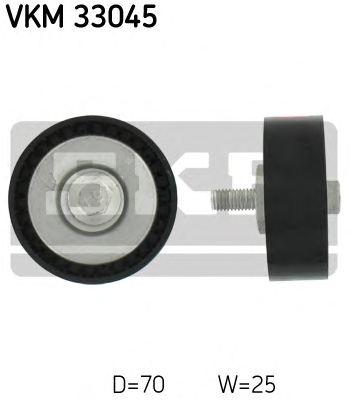 SKF VKM 33045 Ролик натяжний ременя поліклинового