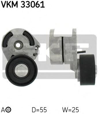 SKF VKM 33061 Ролик натяжний ременя поліклинового SKF VKM 33061 Ролик натяжний ременя поліклинового