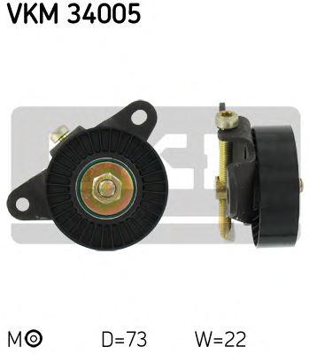 SKF VKM 34005 Ролик натяжний ременя поліклинового