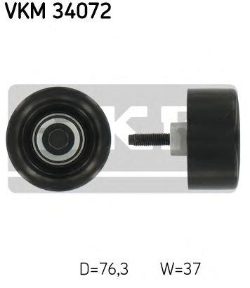 SKF VKM 34072 Ролик натажной ремня поликлинового
