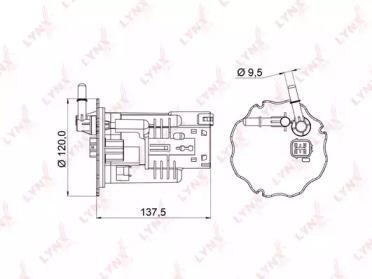 Lynxauto LF-967M Screen fuel
