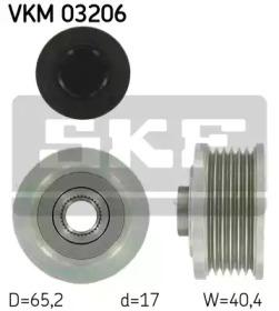 SKF VKM 03206 Механизм свободного хода генератора SKF VKM 03206 Механизм свободного хода генератора