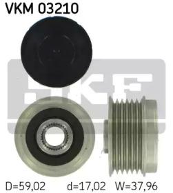 SKF VKM 03210 Механізм вільного ходу генератора SKF VKM 03210 Механізм вільного ходу генератора