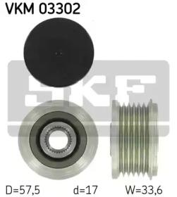 SKF VKM 03302 Шкив генератора SKF VKM 03302 Шкив генератора
