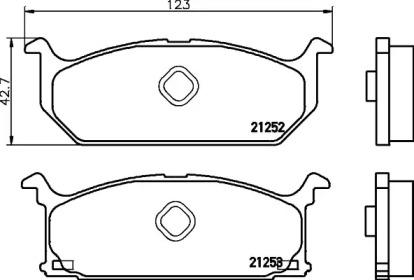 Textar 2125202 Brake pads Textar 2125202 Brake pads