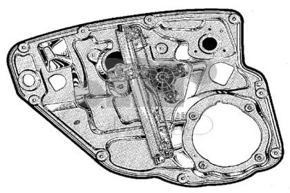 Miraglio 30/958 Regulator assy door window Miraglio 30/958 Regulator assy door window