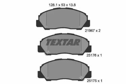Textar 2196701 Brake pads