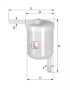 Sofima S 3103 B Фільтр паливний