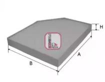 Sofima S 3153 C Фільтр салону Sofima S 3153 C Фільтр салону