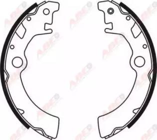 ABE C08003ABE Колодки гальмівні ABE C08003ABE Колодки гальмівні