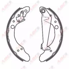 ABE C0A002ABE Brake pads