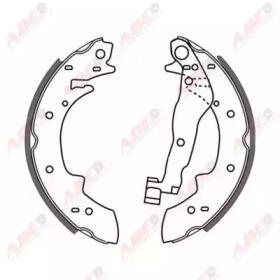 ABE C0B006ABE Колодки гальмівні