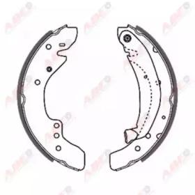 ABE C0C010ABE Колодки гальмівні ABE C0C010ABE Колодки гальмівні