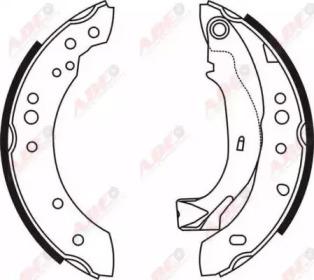 ABE C0C019ABE Колодки гальмівні