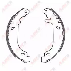 ABE C0R004ABE Колодки тормозные