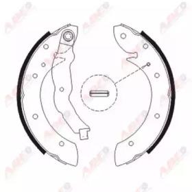 ABE C0R011ABE Колодки гальмівні ABE C0R011ABE Колодки гальмівні