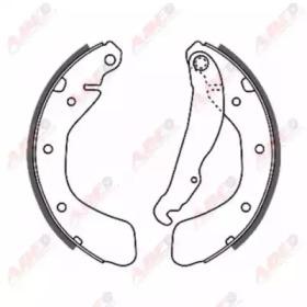 ABE C0X007ABE Brake pads