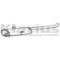 Klarius 260994 Muffler assy front Klarius 260994 Muffler assy front