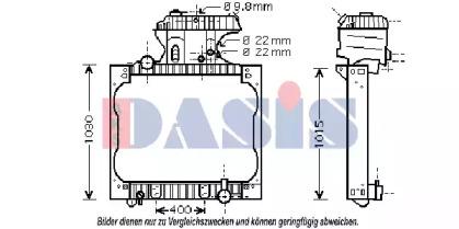 AKS Dasis 260015N Радіатор AKS Dasis 260015N Радіатор