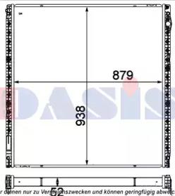 AKS Dasis 260035N Радіатор