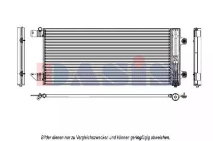 AKS Dasis 262004N Испаритель кондиционера AKS Dasis 262004N Испаритель кондиционера
