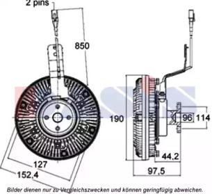 AKS Dasis 268052N Віскомуфта AKS Dasis 268052N Віскомуфта