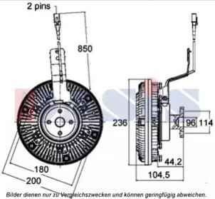 AKS Dasis 268053N Віскомуфта AKS Dasis 268053N Віскомуфта